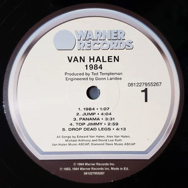 1984 Vinyl Record - Image 4