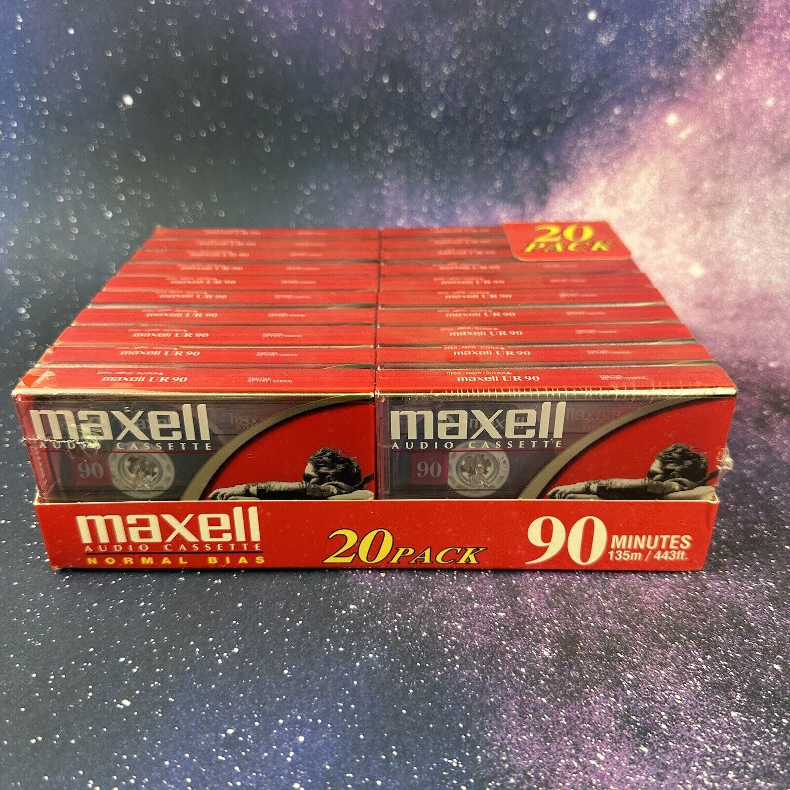 20 Pack 90 Minute Normal Bias Cassette Tape