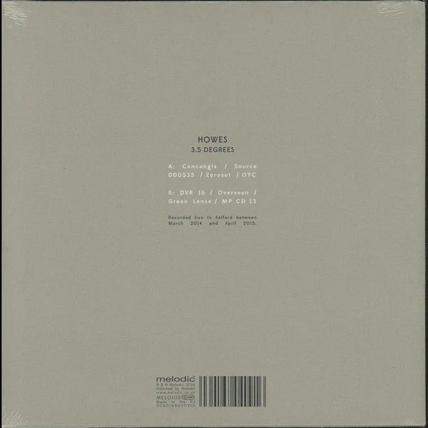 3.5 Degrees Vinyl Record - Image 2