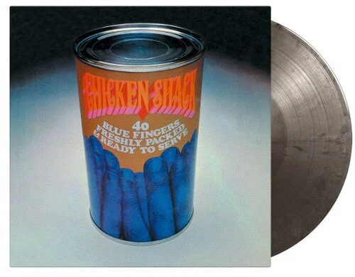 40 Blue Fingers Freshly Packed & Ready To Serve (Silver & Black Marbled Vinyl) Vinyl Record