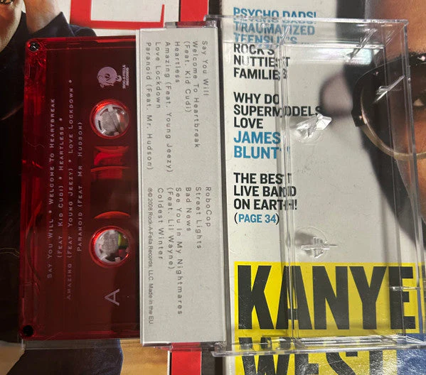 Kanye West 808s & Heartbreak Cassette Tape - Image 3