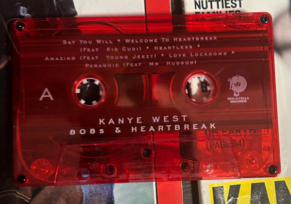 Kanye West 808s & Heartbreak Cassette Tape - Image 5