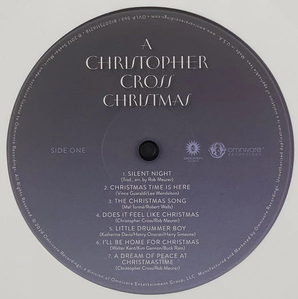 A Christopher Cross Christmas (RSD BLACK FRIDAY VINYL) Vinyl Record - Image 3