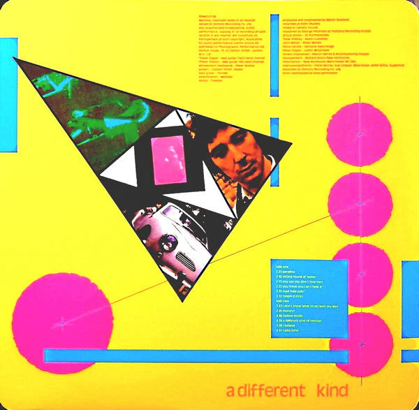 A Different Kind Of Tension Vinyl Record - Image 3