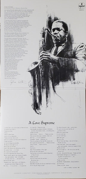 A Love Supreme (ORANGE VINYL) Vinyl Record - Image 2