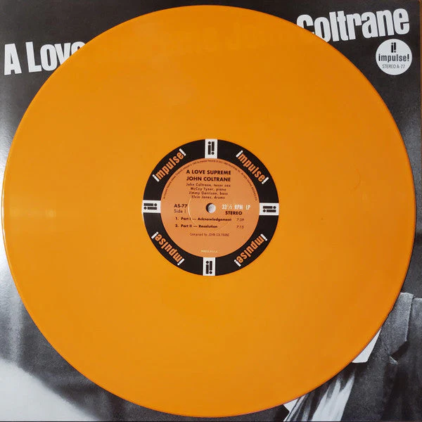 A Love Supreme (ORANGE VINYL) Vinyl Record - Image 7