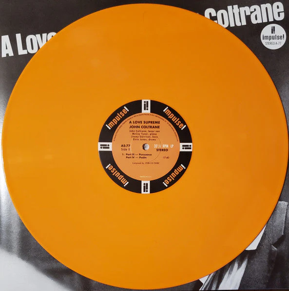 A Love Supreme (ORANGE VINYL) Vinyl Record - Image 8