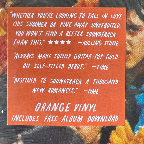 Alvvays (ORANGE VINYL) Vinyl Record - Image 3