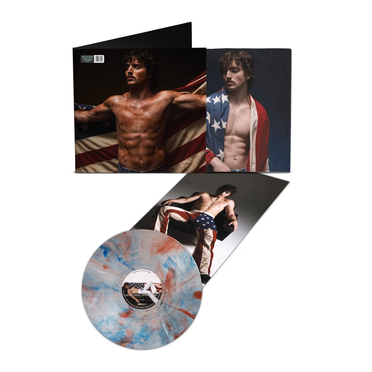 American Heart (Red, White, And Blue Marble Vinyl) Vinyl Record - Image 2