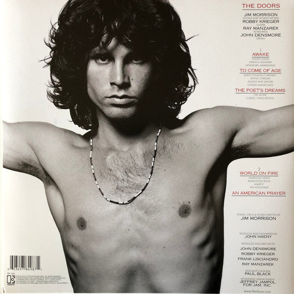 An American Prayer - Music By The Doors Vinyl Record - Image 6