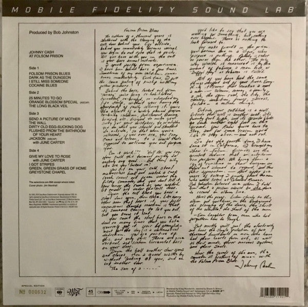 At Folsom Prison Vinyl Record - Image 2