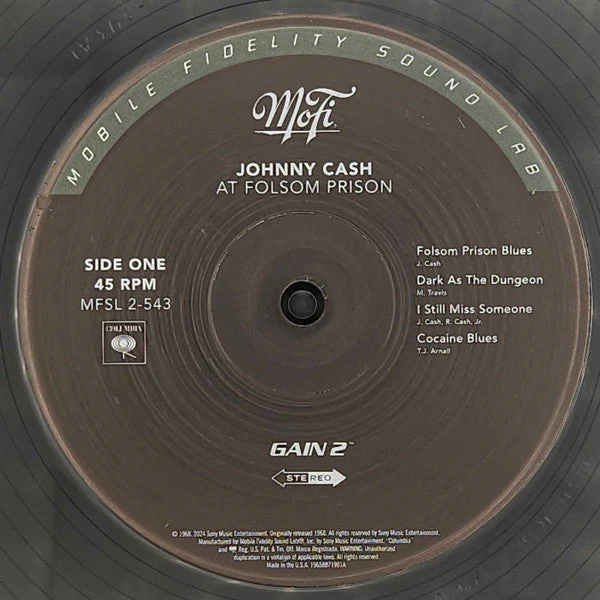 At Folsom Prison Vinyl Record - Image 3