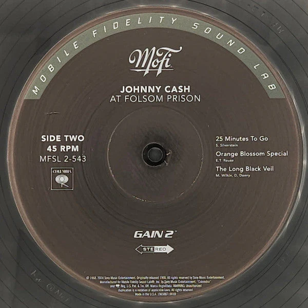 At Folsom Prison Vinyl Record - Image 4