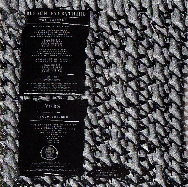 Bleach Everything / VORS – Split (VINYL 7") Vinyl Record - Image 2