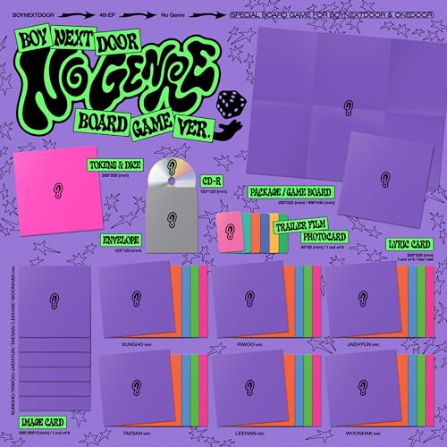 Boynextdoor 4Th Ep [No Genre] [Board Game Ver.] Music CD