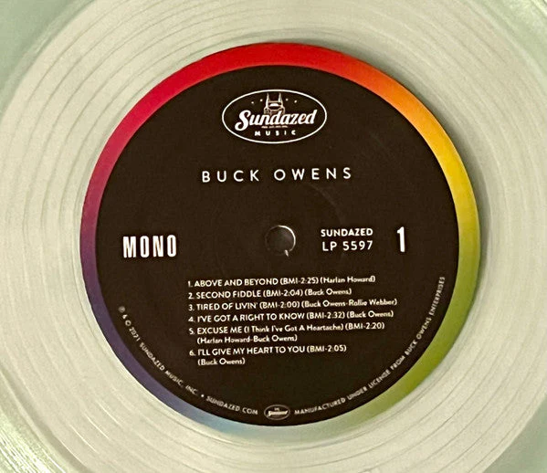 Buck Owens Vinyl Record - Image 3