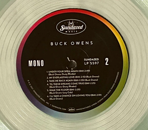 Buck Owens Vinyl Record - Image 4