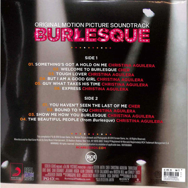 Burlesque (METALLIC GOLD VINYL) Vinyl Record - Image 2