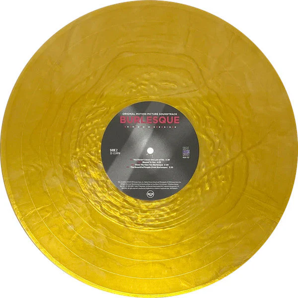 Burlesque (METALLIC GOLD VINYL) Vinyl Record - Image 3