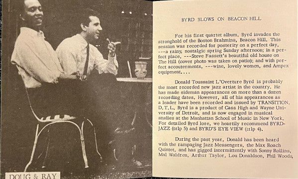 Byrd Blows On Beacon Hill Vinyl Record - Image 9