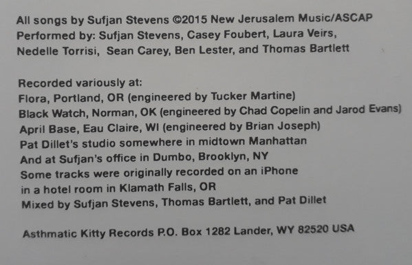 Carrie & Lowell Vinyl Record - Image 11