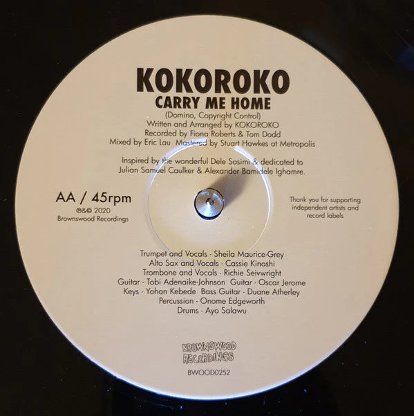 Carry Me Home / Baba Ayoola Vinyl Record - Image 6