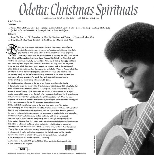 Christmas Spirituals Vinyl Record - Image 2