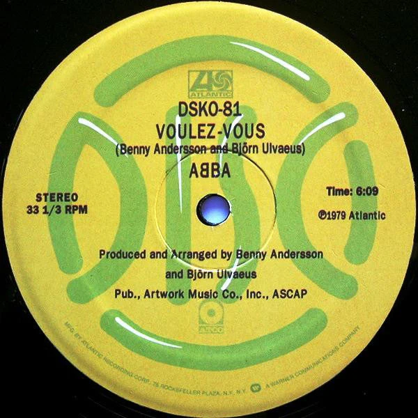 Dancing Queen / Voulez-Vous Vinyl Record - Image 2