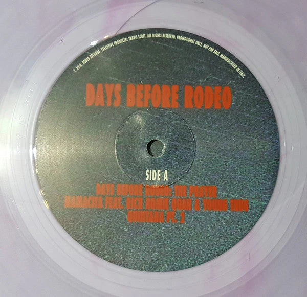 Days Before Rodeo Vinyl Record - Image 3