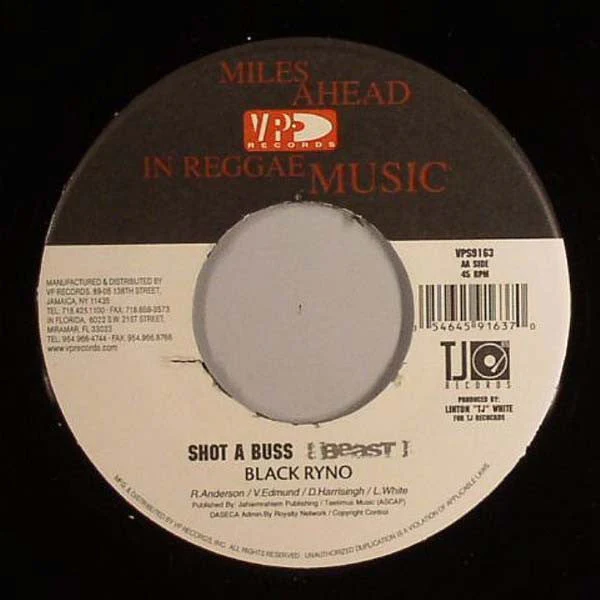 Deh Pon The Scene / Shot A Buss Generic Vinyl Record - Image 2
