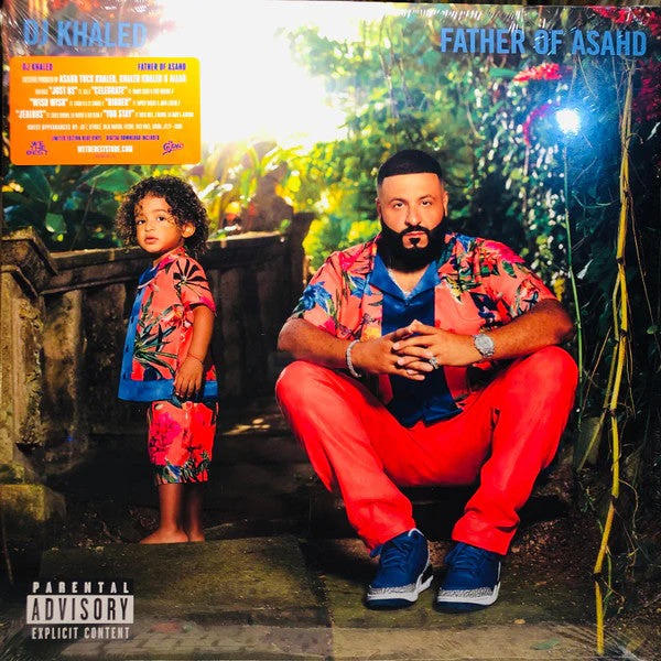 DJ Khaled Father Of Asahd We The Best, Epic 2x12", Album, Ltd, Blu Vinyl Record