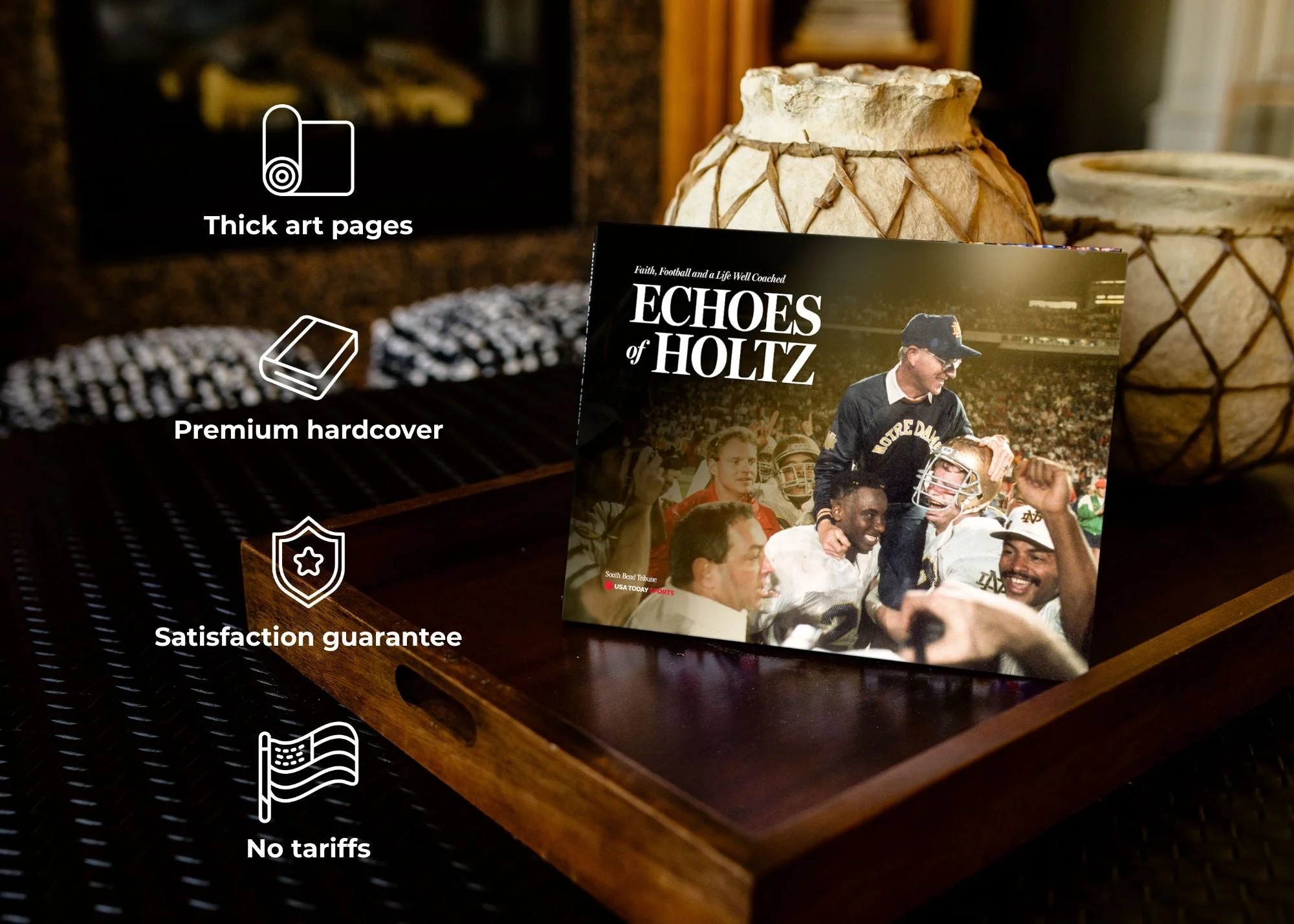ECHOES OF HOLTZ: Faith, Football and a Life Well Coached Book - PREORDER ships 09/25/2026 - Image 3