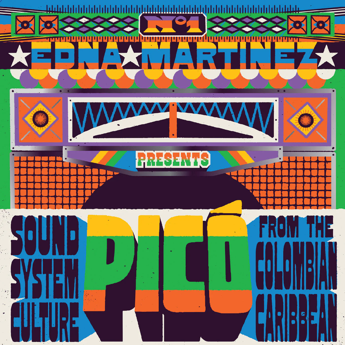 Edna Martinez Presents Pic??: Sound System Culture From The Colombian Carribbean Music CD