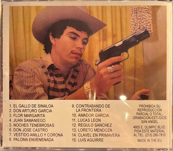 El Gallo De Sinaloa Music CD - Image 2
