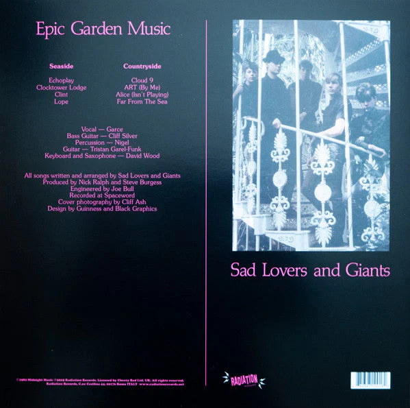 Epic Garden Music Vinyl Record - Image 3