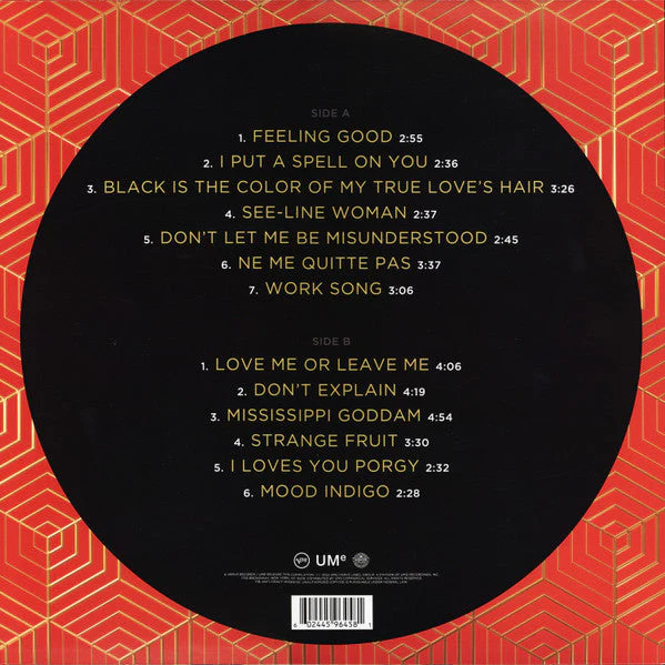 Feeling Good: Her Greatest Hits (TARGET EXCLUSIVE OPAQUE RED VINYL) Vinyl Record - Image 3