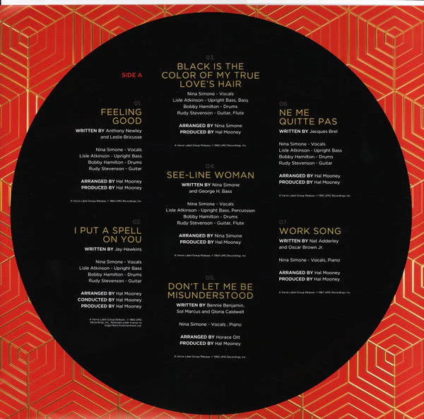 Feeling Good: Her Greatest Hits (TARGET EXCLUSIVE OPAQUE RED VINYL) Vinyl Record - Image 6