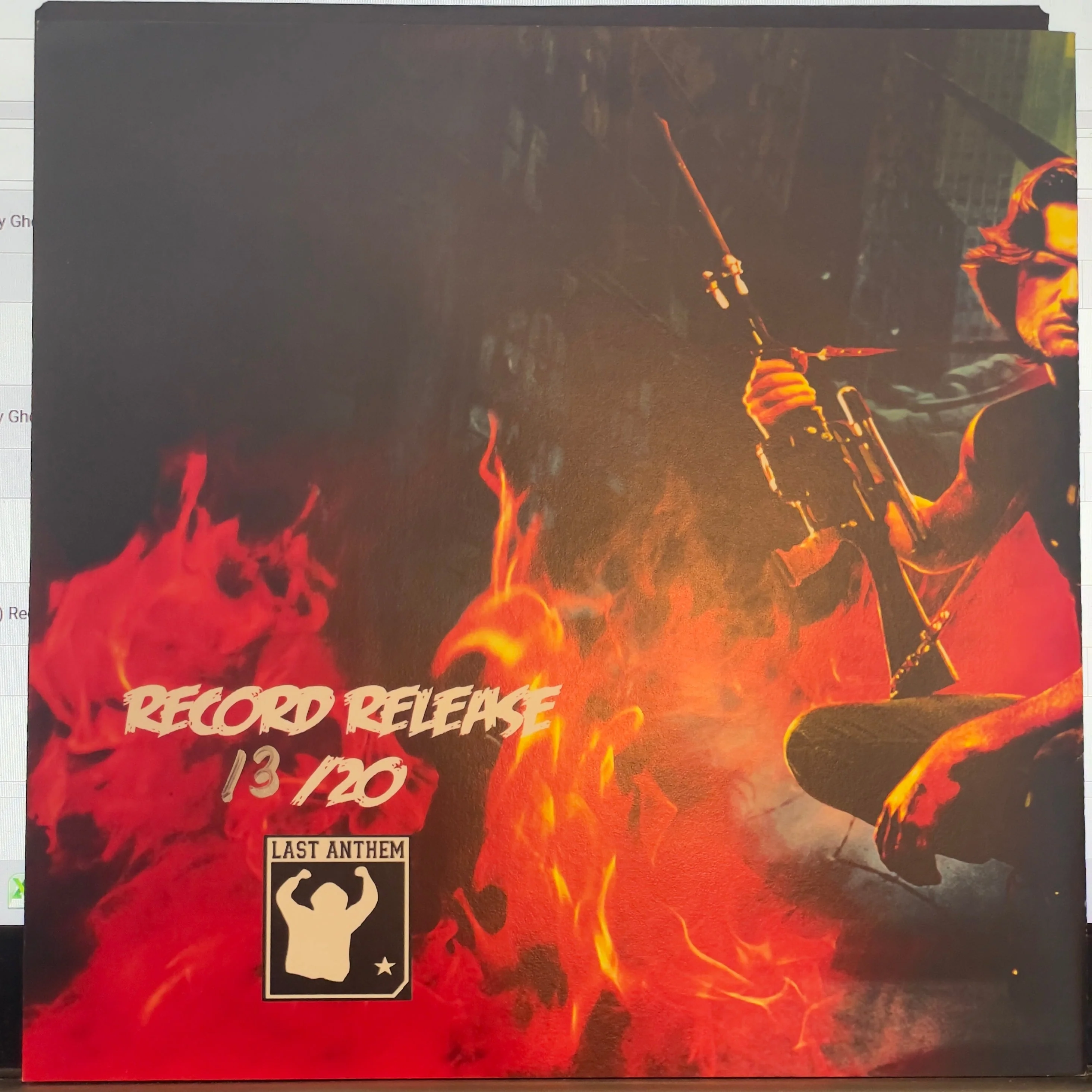 Feral King / Lonely Ghost Parade *LIMITED TO 20 ALTERNATE RELEASE COVER* (VINYL 7") Vinyl Record - Image 2