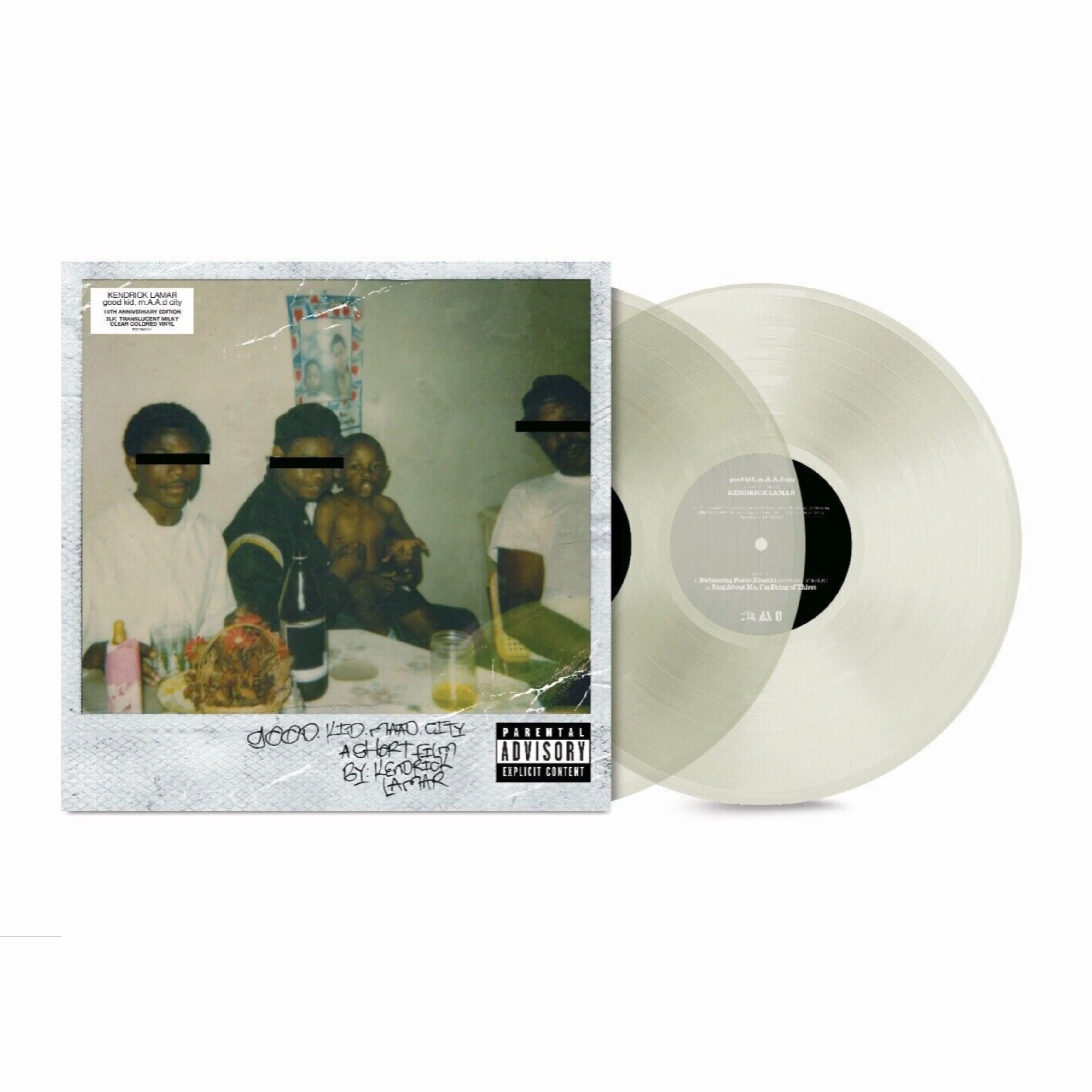 good kid, m.A.A.d City: 10th Anniversary (MILKY CLEAR VINYL) Vinyl Record