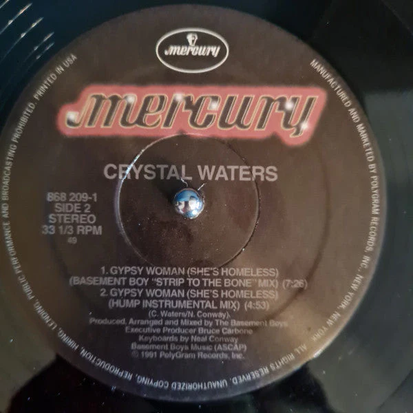 Gypsy Woman (She's Homeless)  Vinyl Record - Image 2