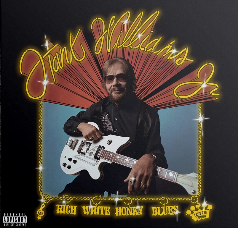 Hank Williams Jr. - Rich White Honky Blues [LP] Vinyl Record