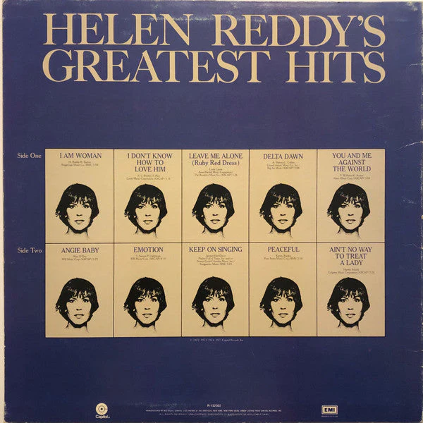 Helen Reddy's Greatest Hits *SEALED* Vinyl Record - Image 2
