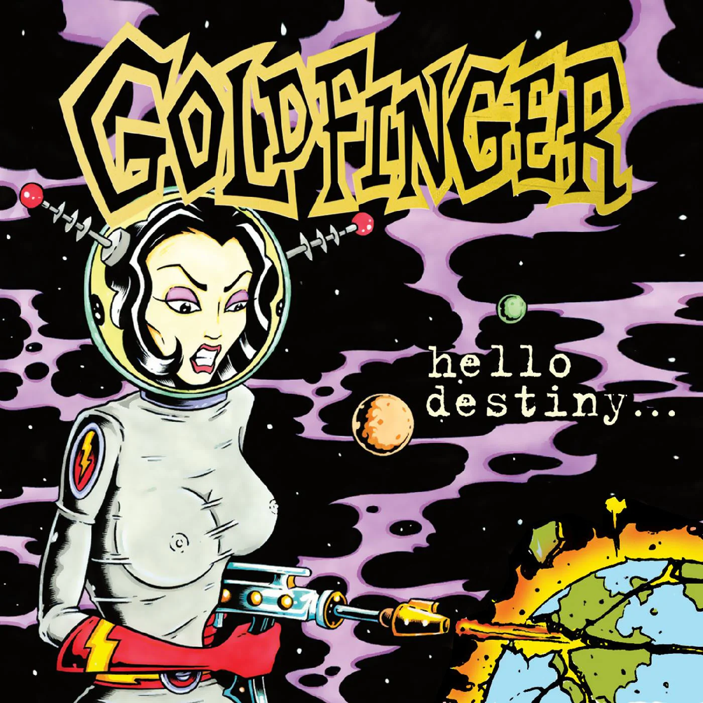 Hello Destiny (PURPLE BLAST VINYL) Vinyl Record