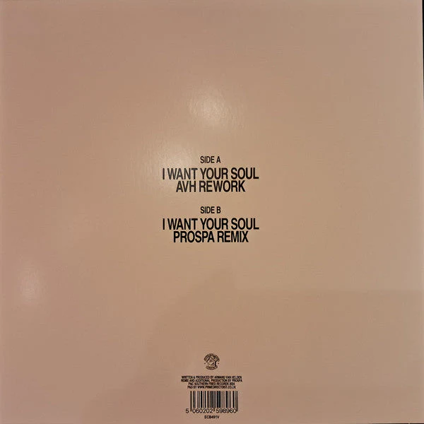 I Want Your Soul Vinyl Record - Image 2