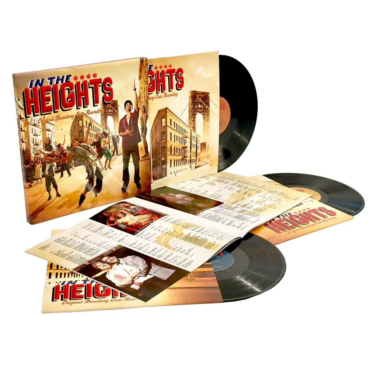 In the Heights (Original Broadway Cast Recording) (3LP) Vinyl Record - Image 2