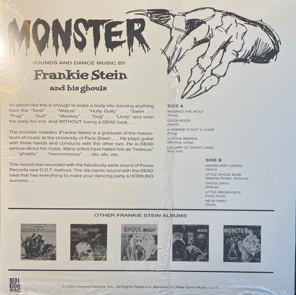 Introducing Frankie Stein And His Ghouls Vinyl Record - Image 2