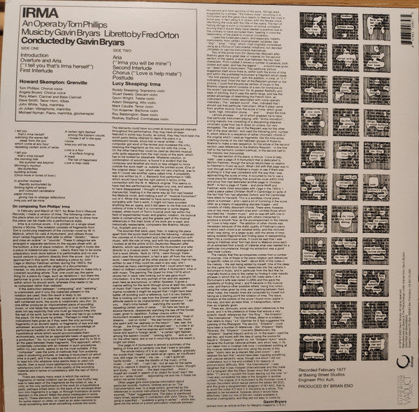 Irma Vinyl Record - Image 2