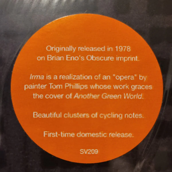 Irma Vinyl Record - Image 5