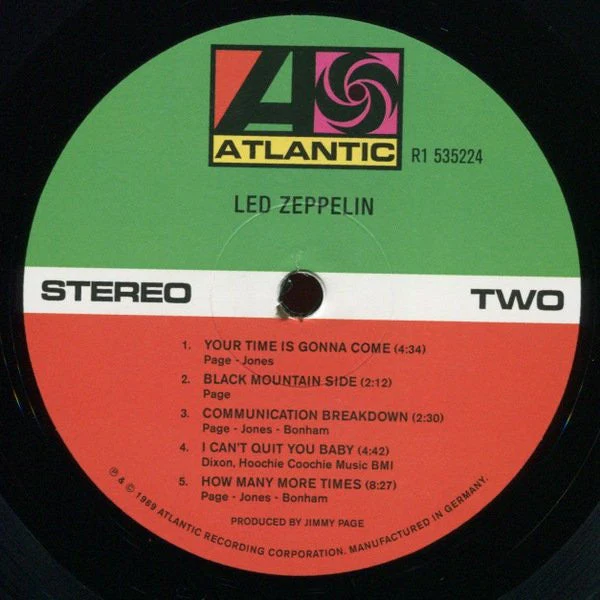Led Zeppelin: Deluxe Edition (180 GRAM VINYL) Vinyl Record - Image 7