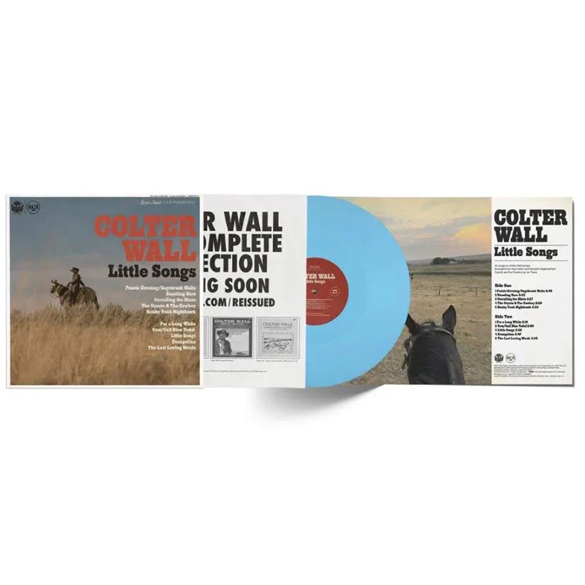 Little Songs (Indie Exclusive opaque baby blue color vinyl) Vinyl Record - Image 2